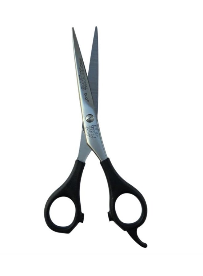 AJOT Professional Scissor 6.0″ – Ergonomic Finger Rest Handle - Image 2